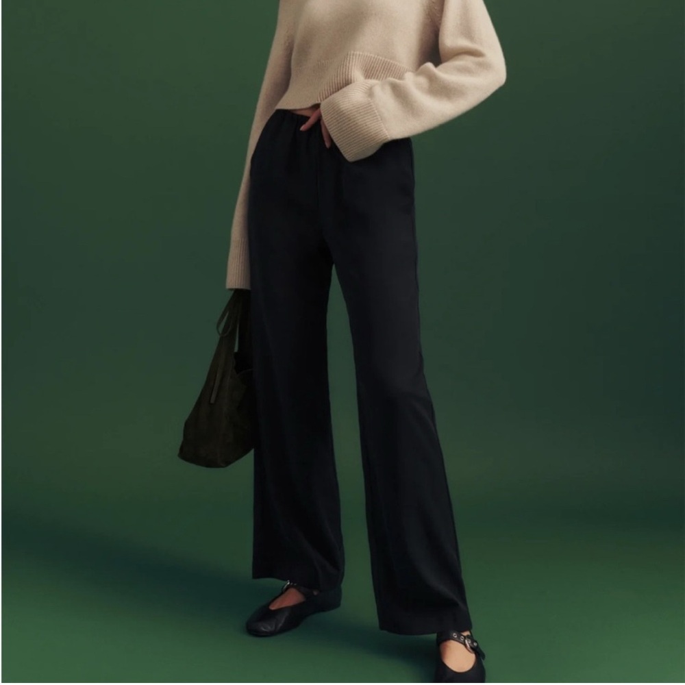 Reformation Hudson Pant - Black Small NWT